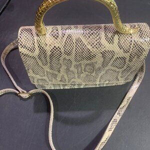 House of Harlow snakeskin purse